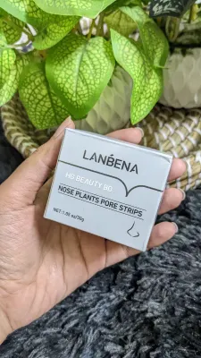 LANBENA Blackhead Remover Nose Plants Pore Strips – 30gm